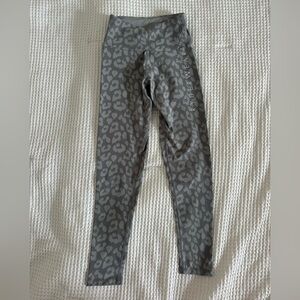 Ryderwear Grey Leopard Print Leggings